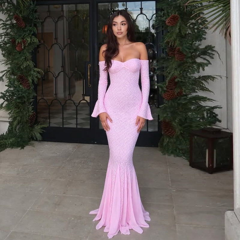 The "Aria" Fishtail Evening Dress