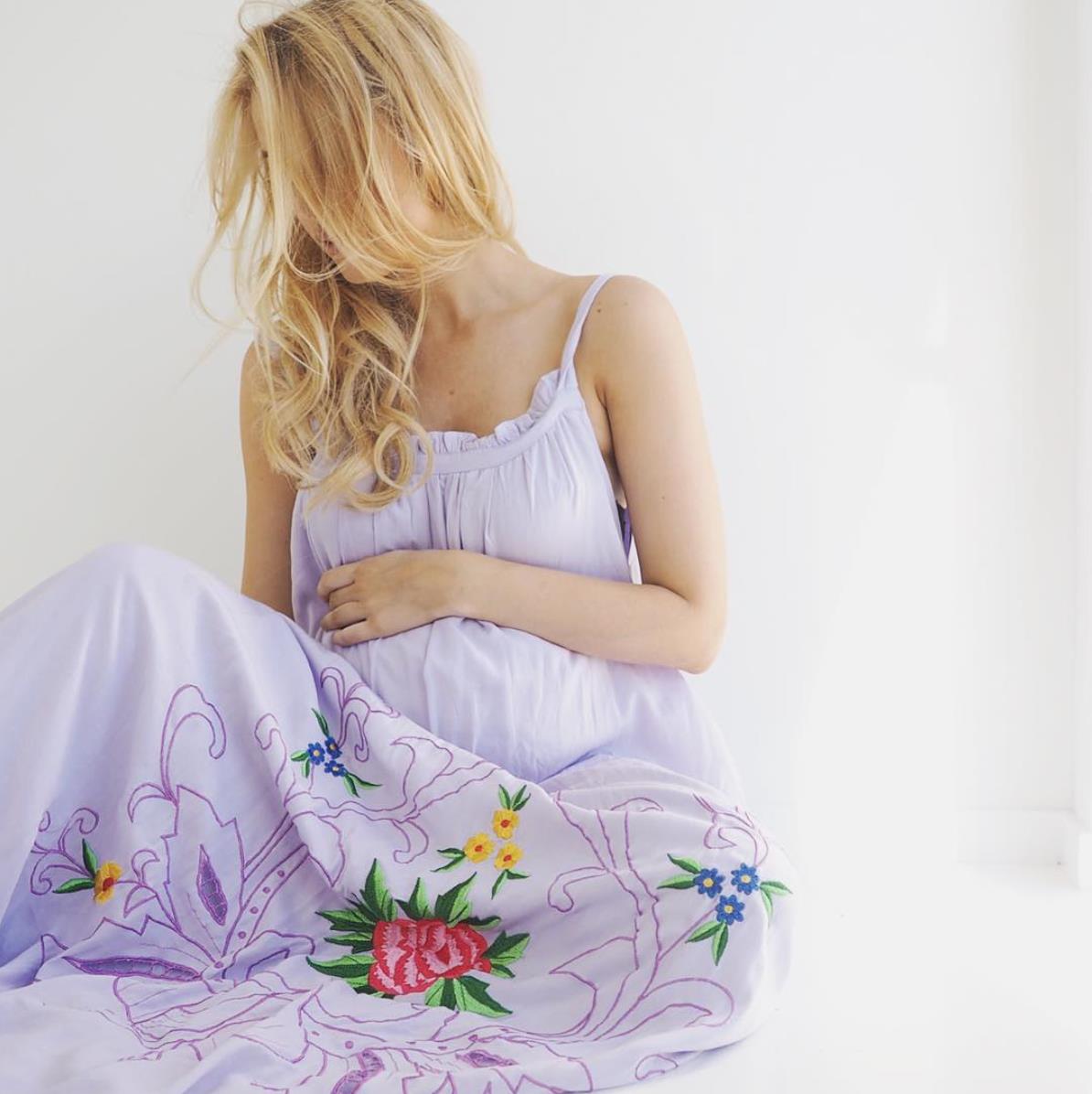 Floral Embroidered Boho Maxi Dress - Loose Fit Sleeveless Sundress