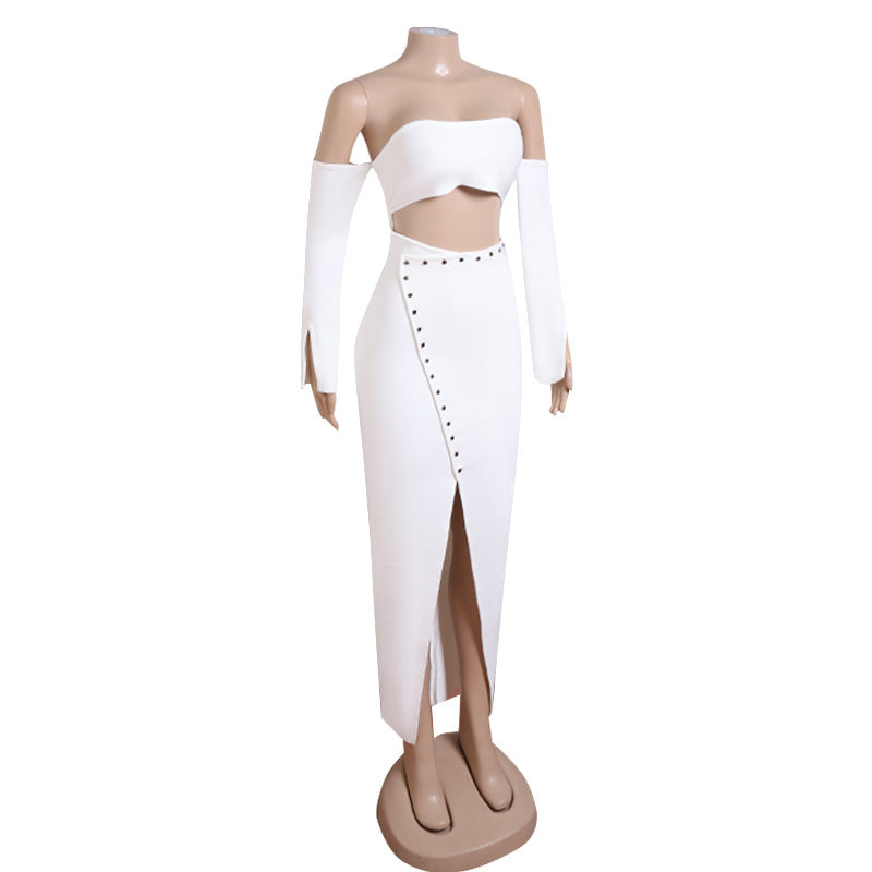 The "Celeste" Beaded Maxi Dress