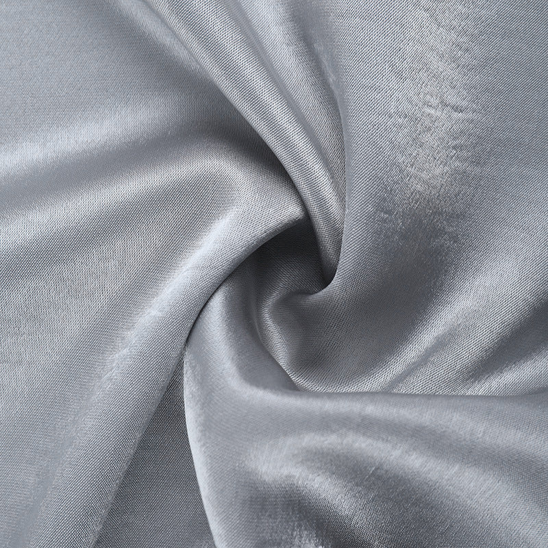 Strapless Satin Bodycon Dress