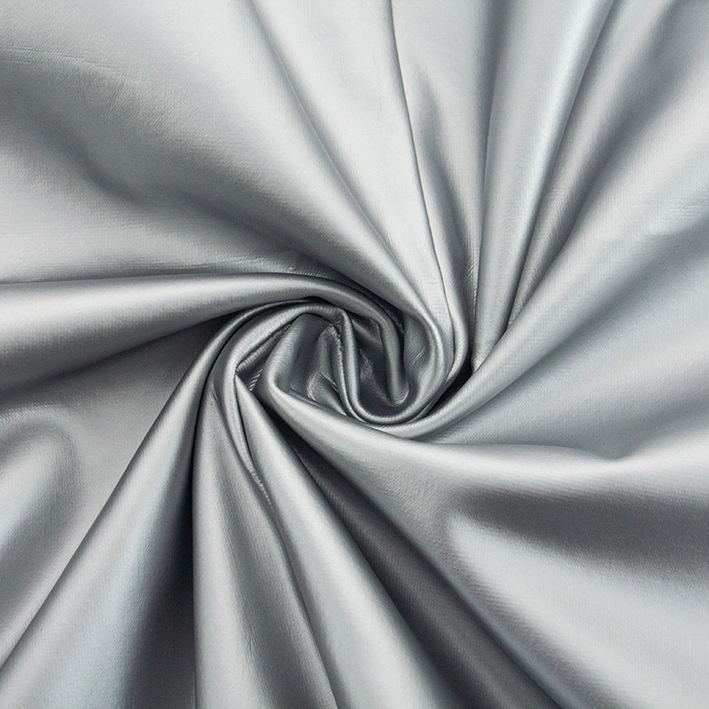 The Metallic Coated Slit Skirt