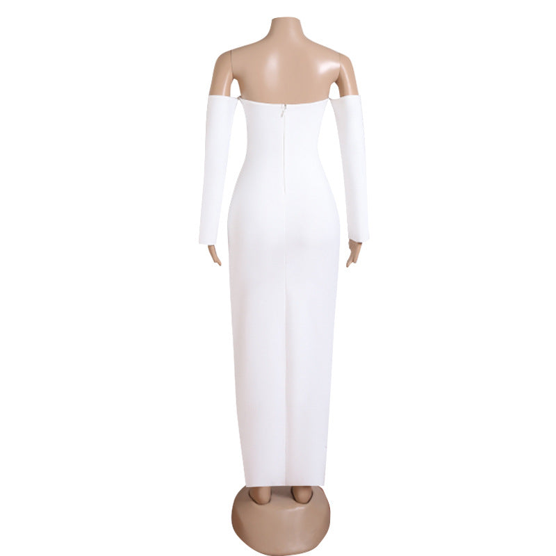 The "Celeste" Beaded Maxi Dress