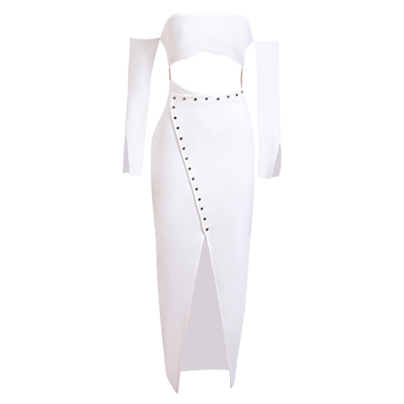 The "Celeste" Beaded Maxi Dress