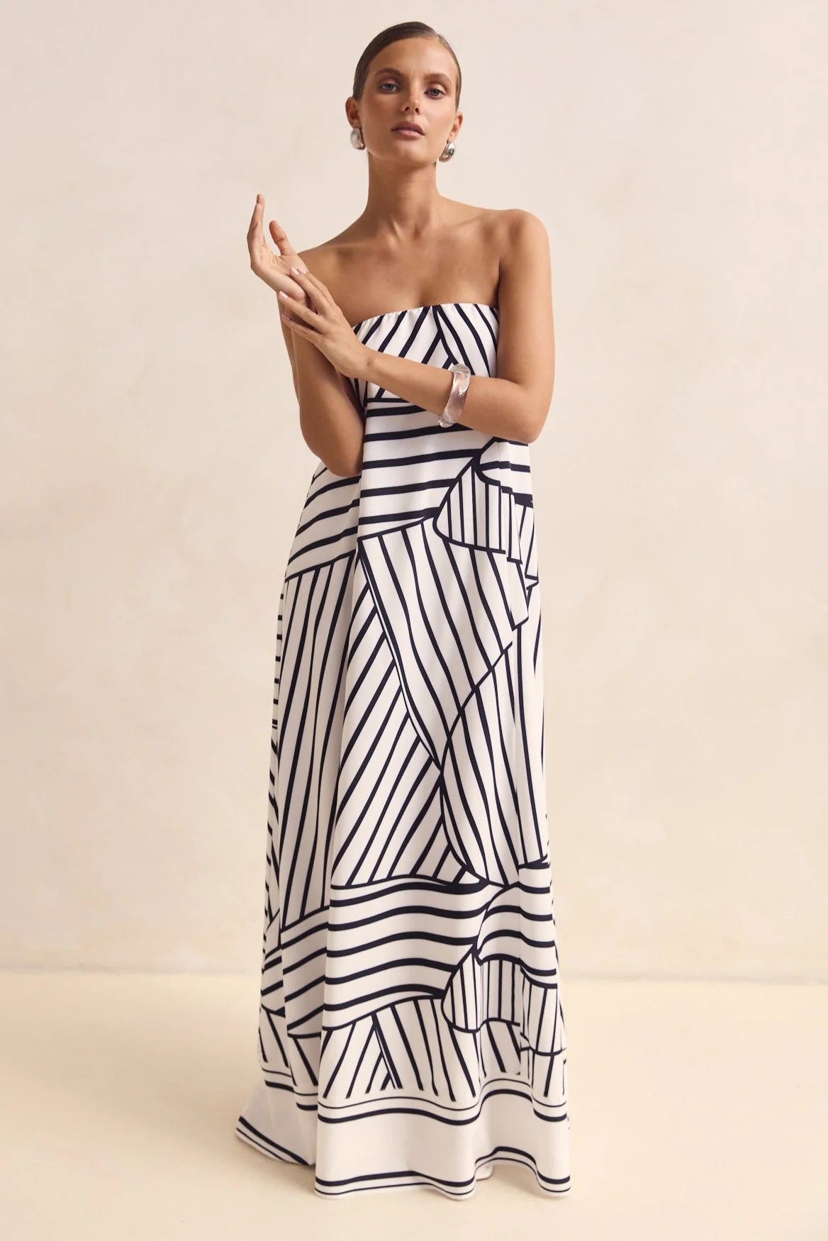 Summer Bloom Smocked Midi Dress