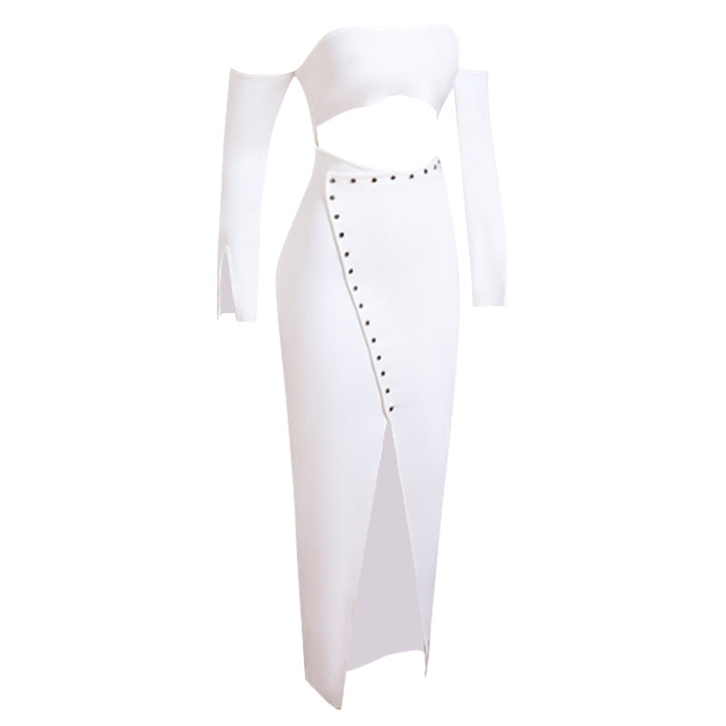 The "Celeste" Beaded Maxi Dress