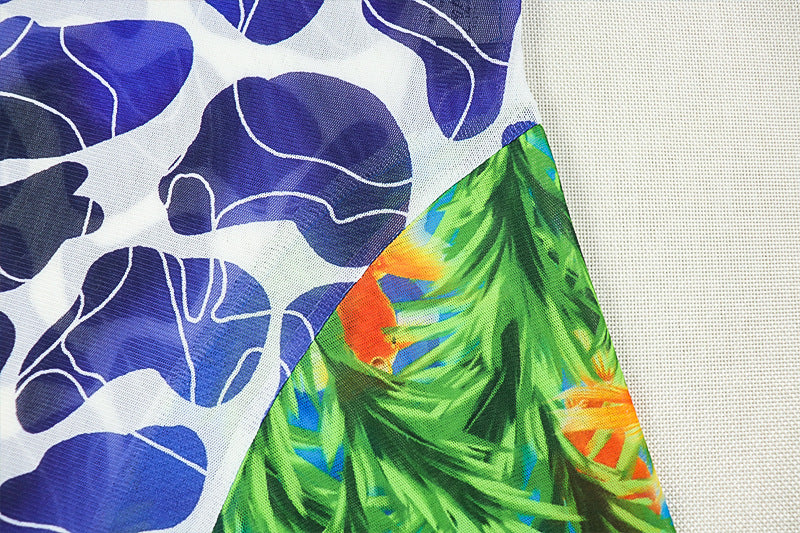 The Elegant Printed Maxi Dress