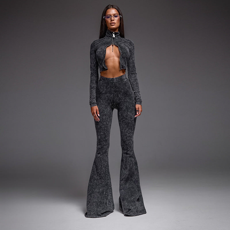 Abstract Print Two-Piece Set