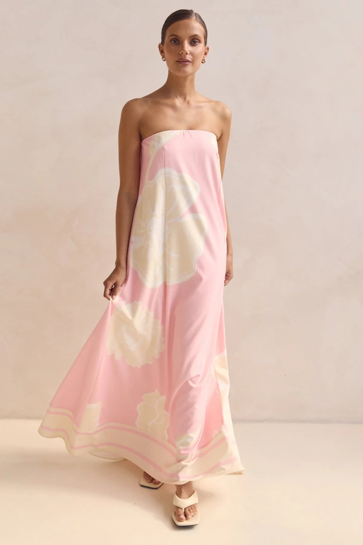 Summer Bloom Smocked Midi Dress