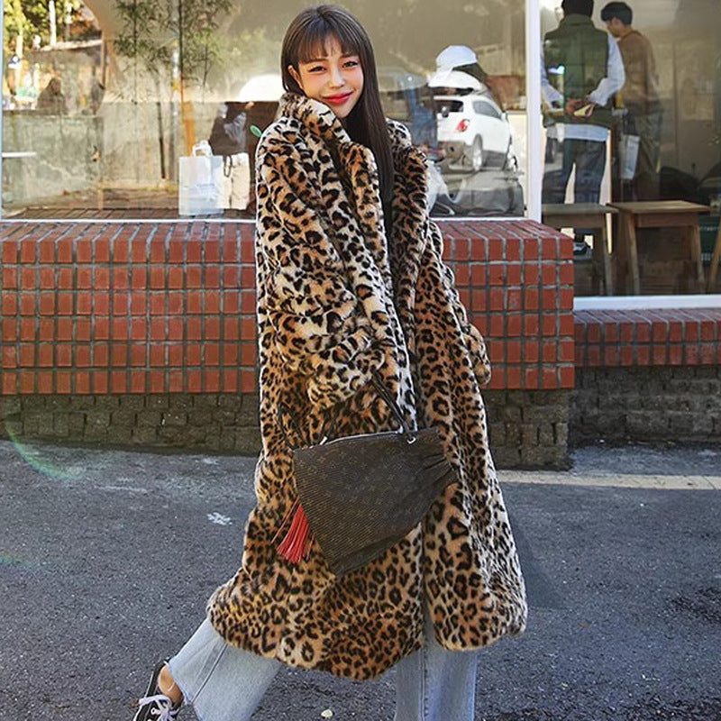 The "Wilderness" Animal Print Coat