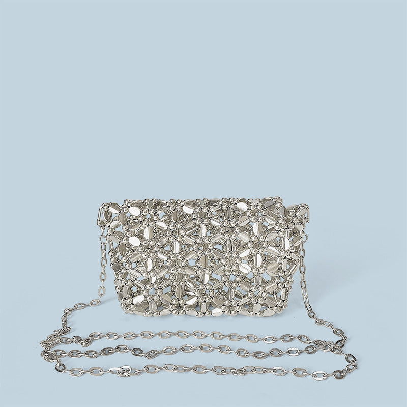 Handmade Beaded Crossbody Pouch