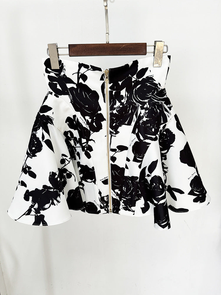 The Rosemont High-Rise Floral Skirt Set