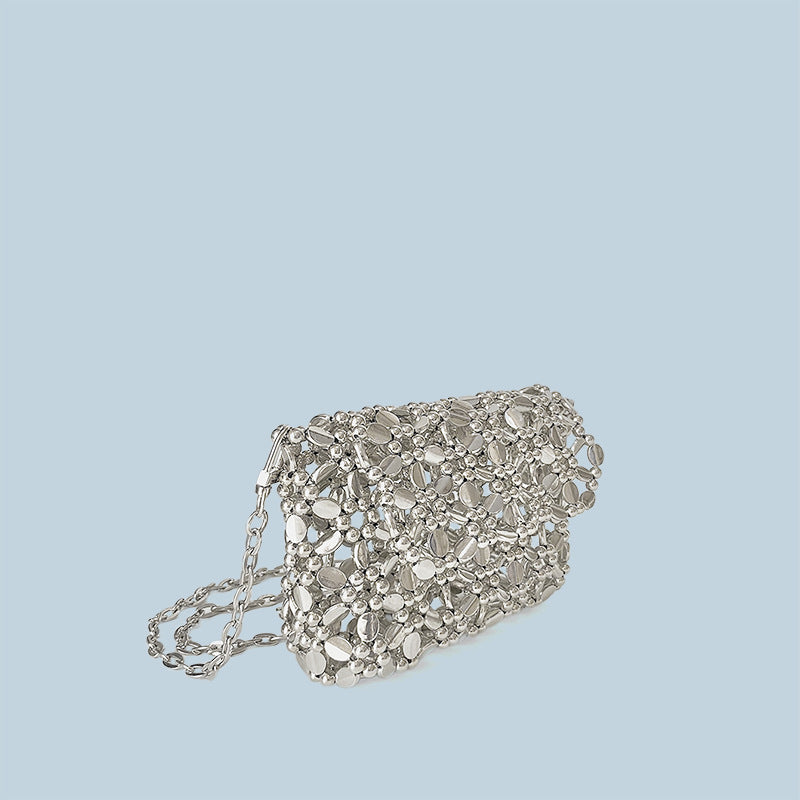 Handmade Beaded Crossbody Pouch