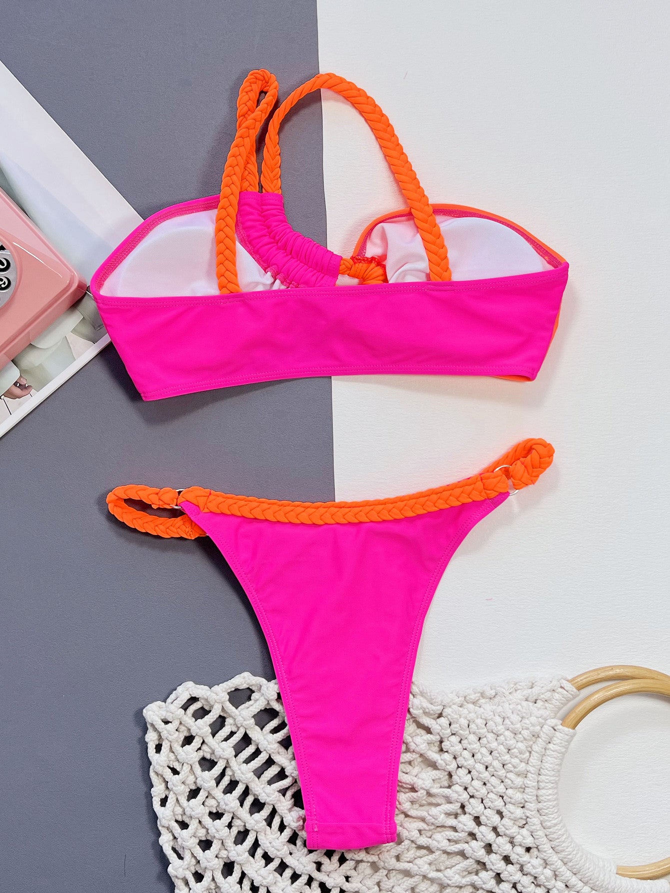 Sunset Horizon Tube Bikini Set