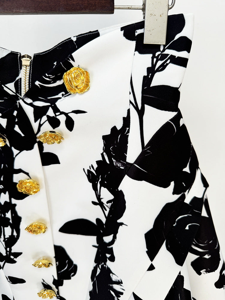 The Rosemont High-Rise Floral Skirt Set