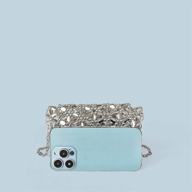 Handmade Beaded Crossbody Pouch