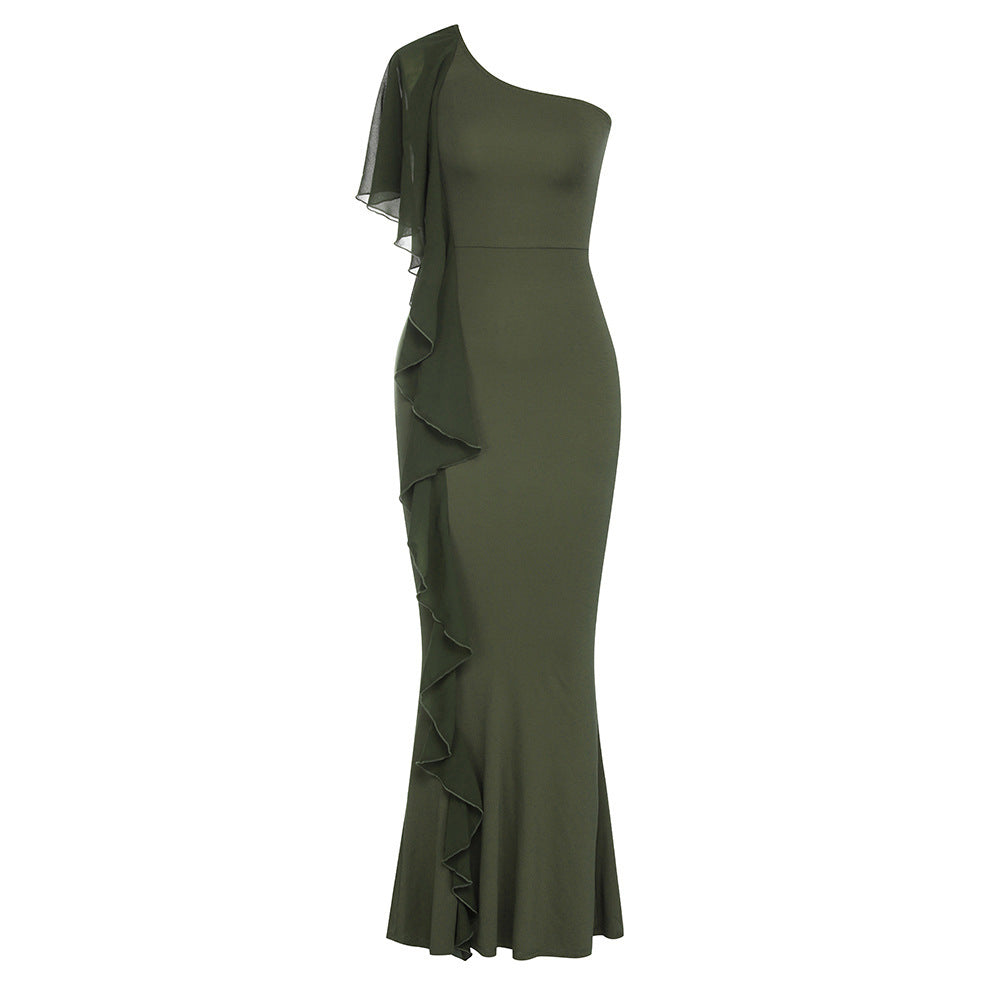 The "Eclipse" Asymmetric Bodycon Dress