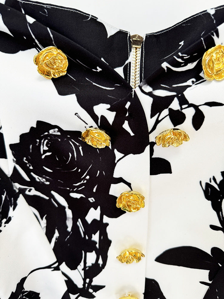 The Rosemont High-Rise Floral Skirt Set