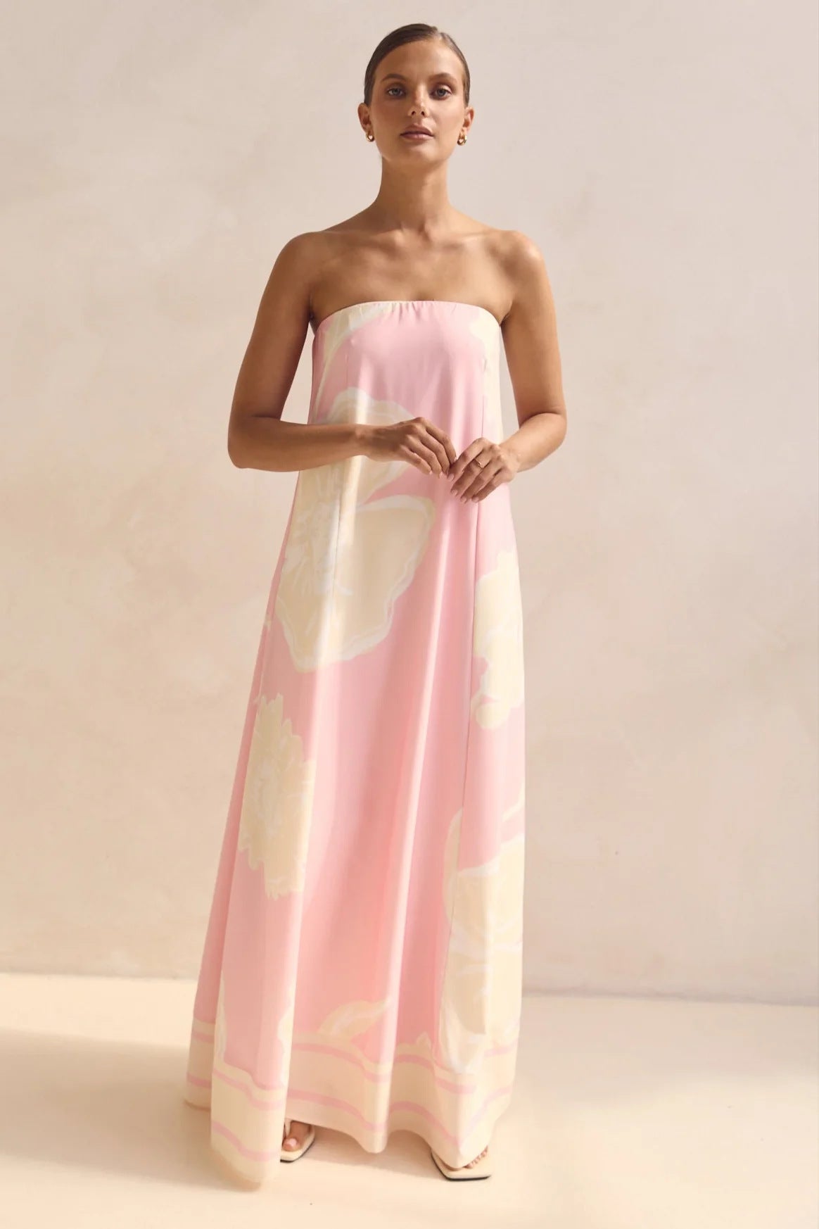Summer Bloom Smocked Midi Dress