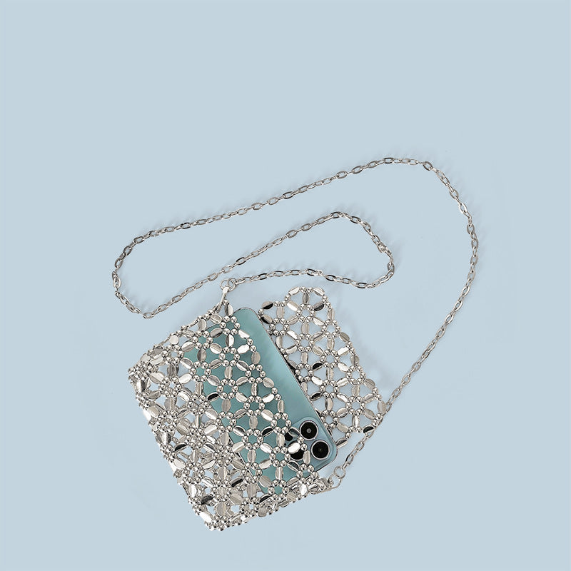 Handmade Beaded Crossbody Pouch