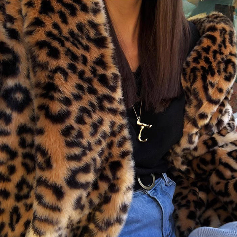The "Wilderness" Animal Print Coat