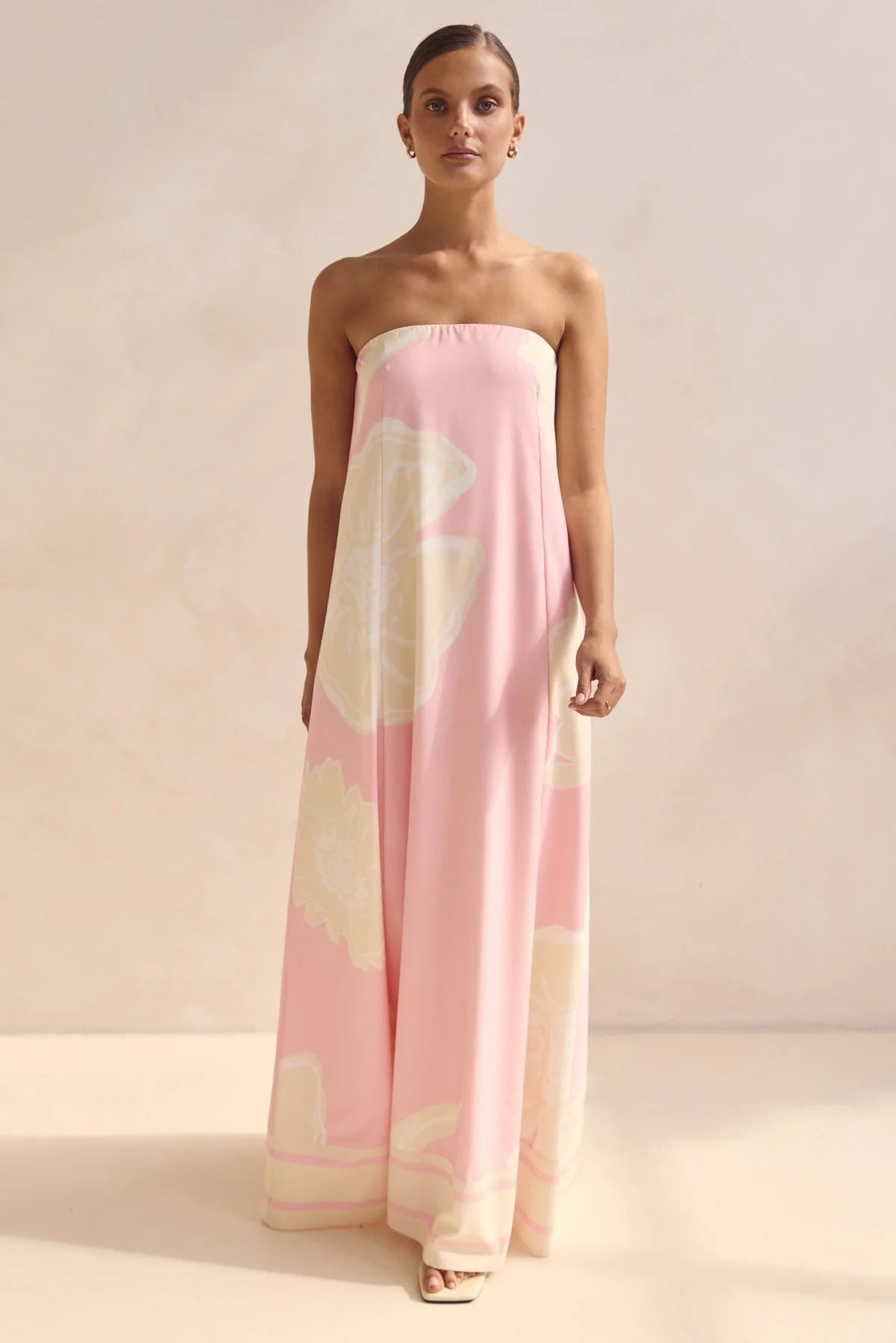 Summer Bloom Smocked Midi Dress