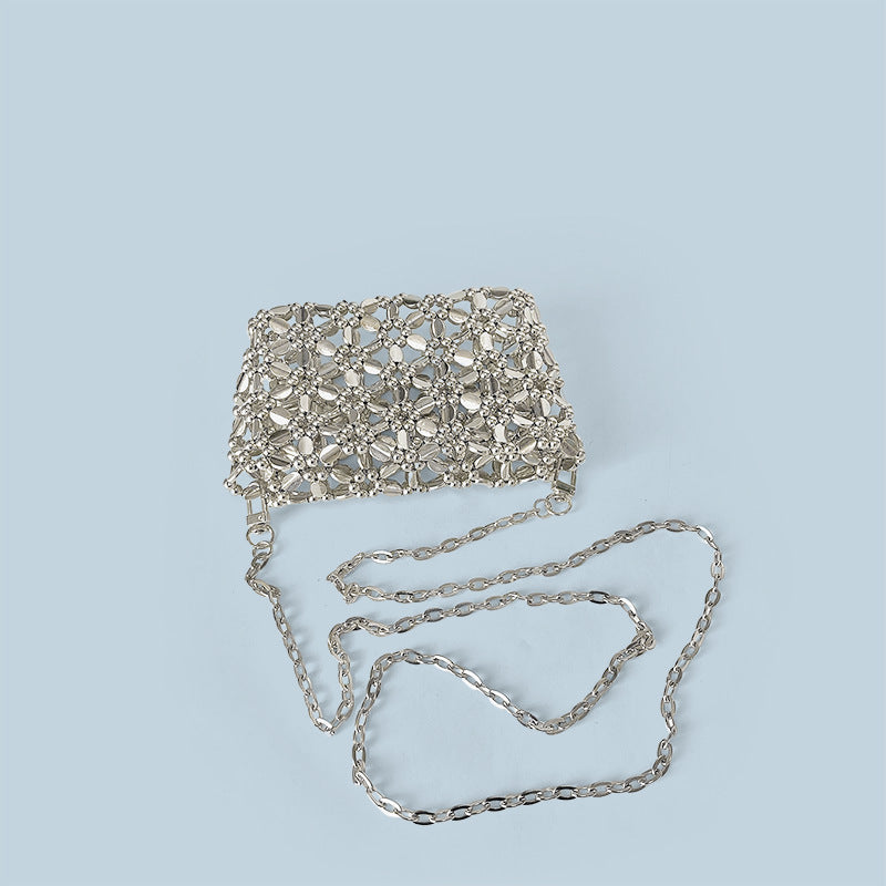 Handmade Beaded Crossbody Pouch