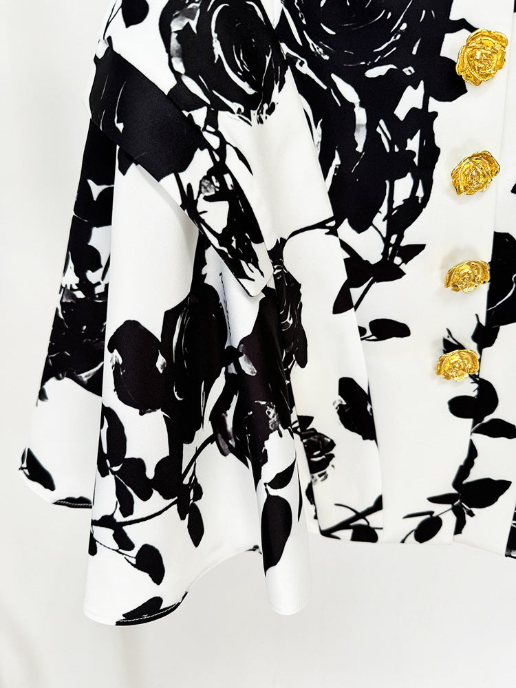 The Rosemont High-Rise Floral Skirt Set