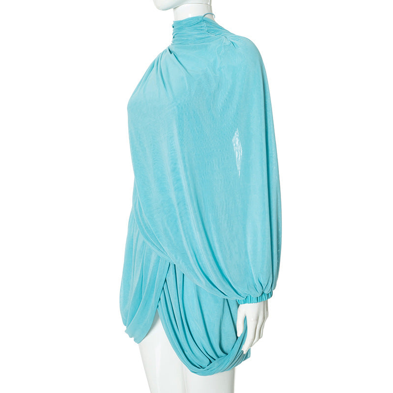 The Elegant Mock Neck Set