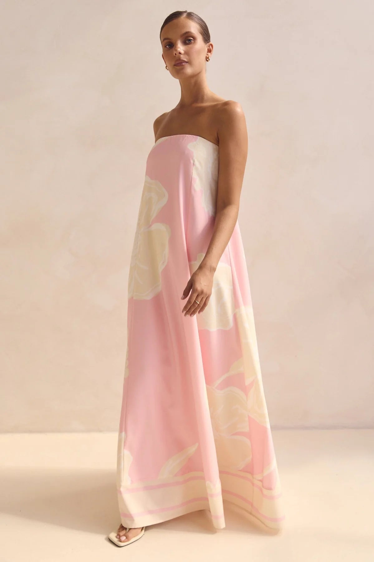 Summer Bloom Smocked Midi Dress
