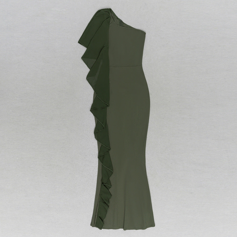 The "Eclipse" Asymmetric Bodycon Dress