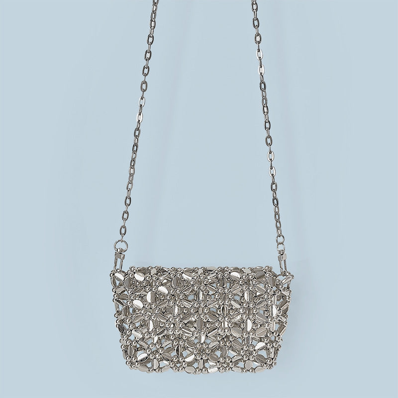 Handmade Beaded Crossbody Pouch