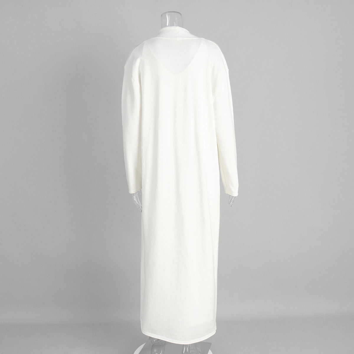 Soft Knitted Two-Piece Dress Outfit