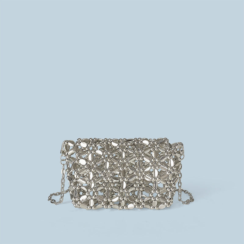 Handmade Beaded Crossbody Pouch