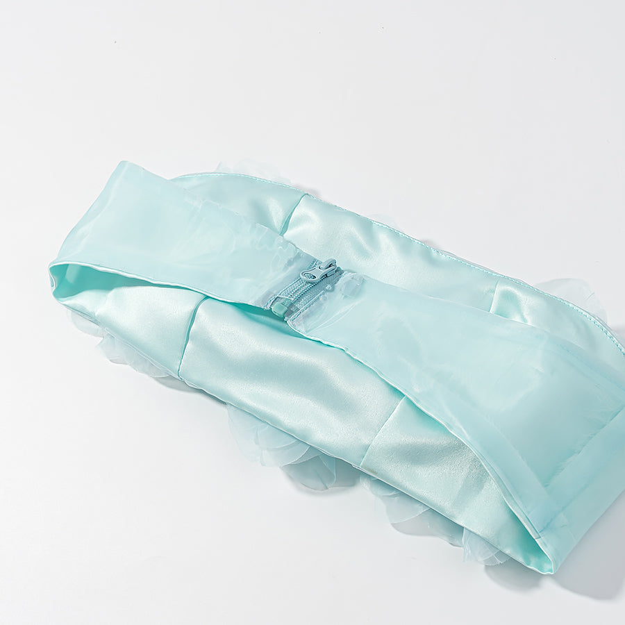 The "Bloom" Strapless Crop Set