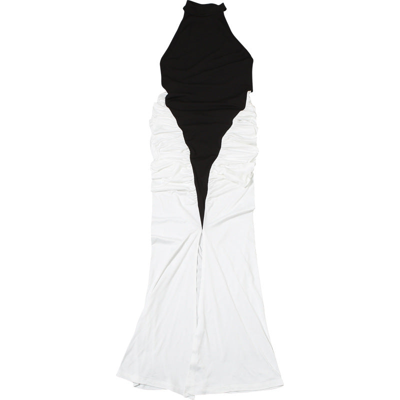 The "Radiance" Halter Maxi Dress