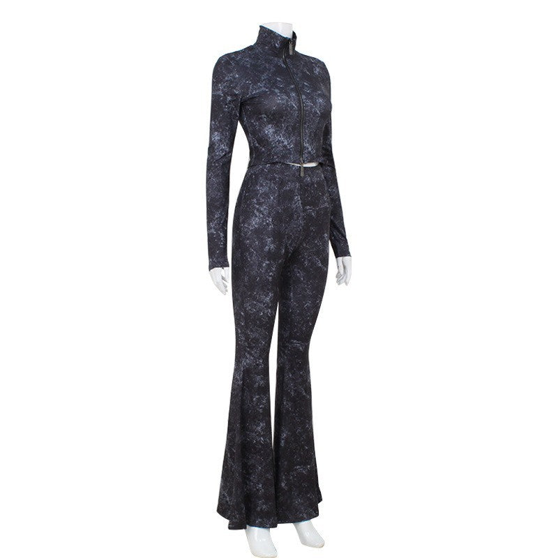 Abstract Print Two-Piece Set