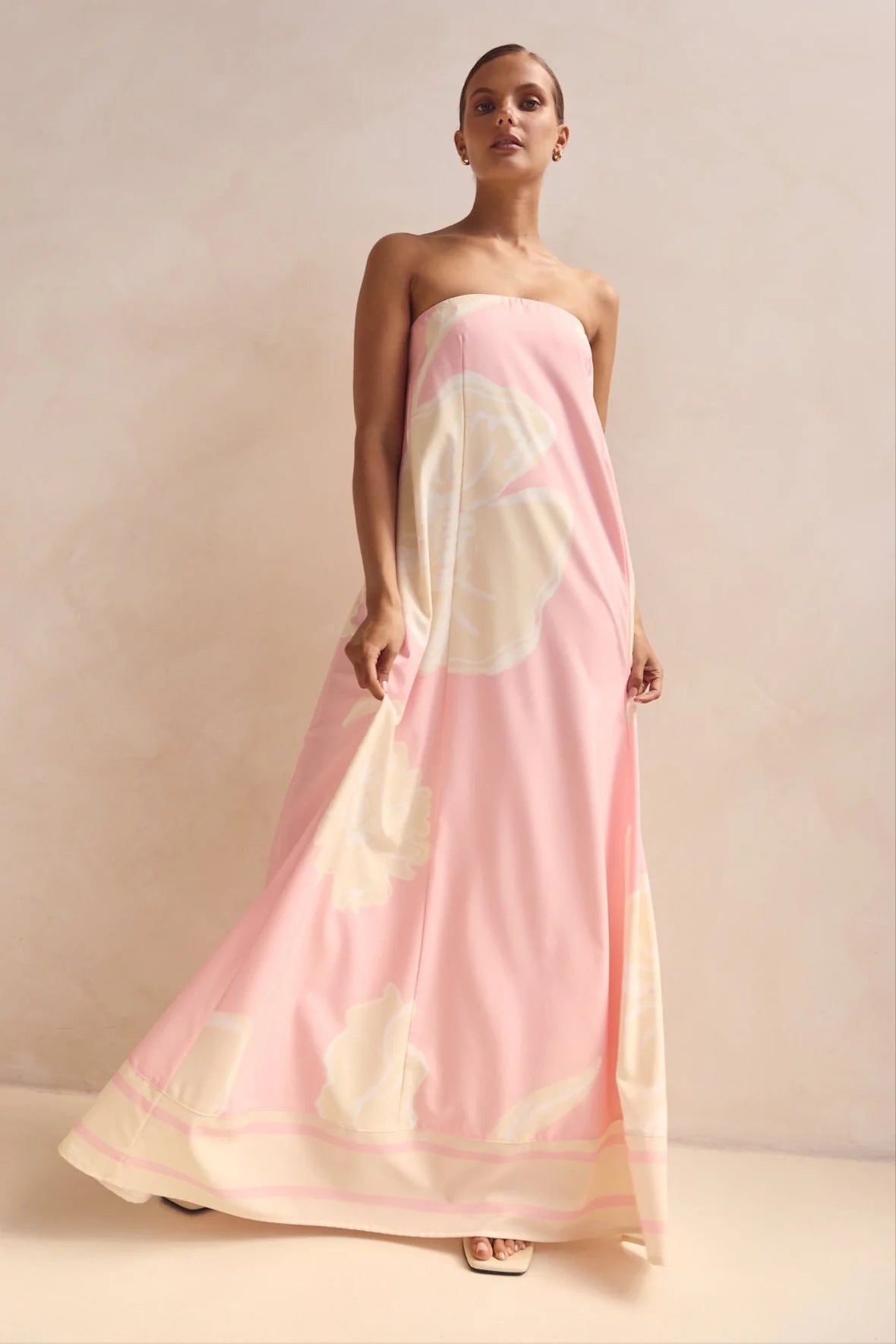 Summer Bloom Smocked Midi Dress