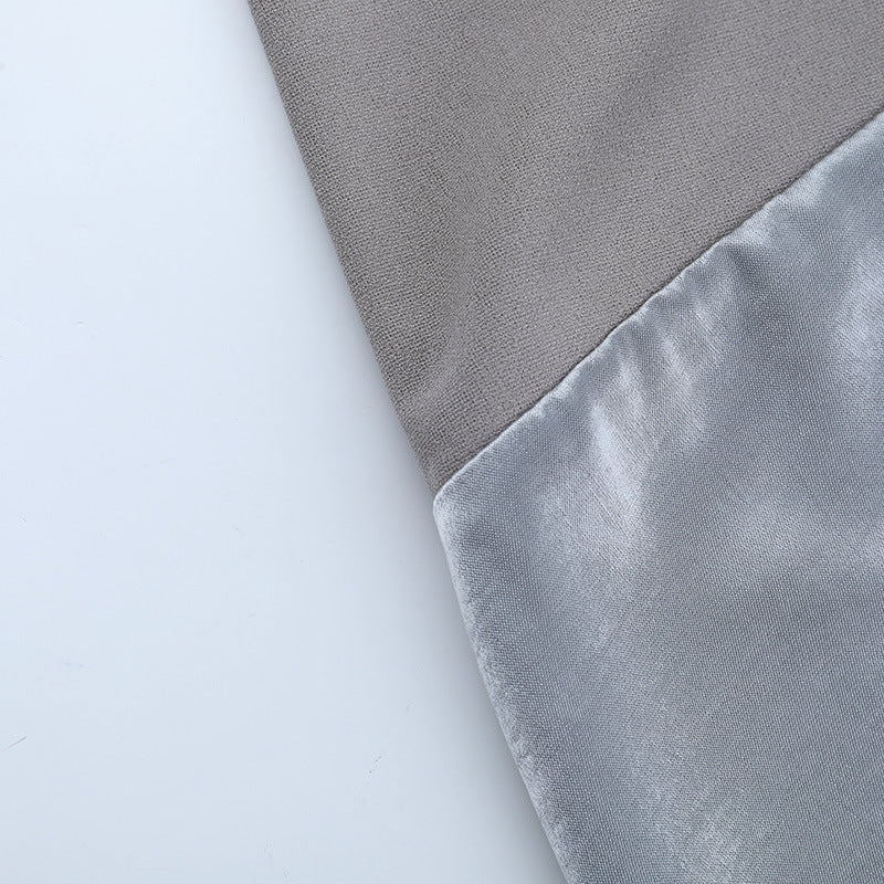 Strapless Satin Bodycon Dress