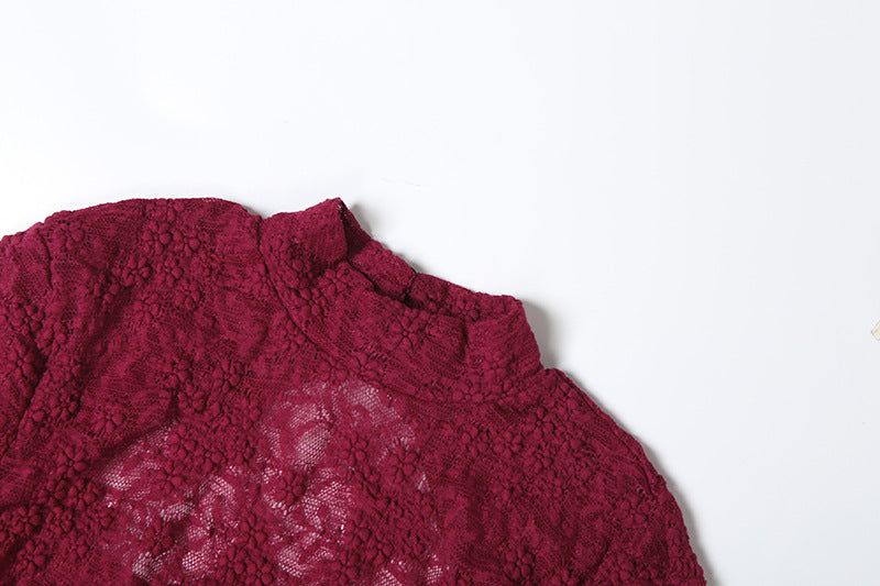 Backless Lace Cutout Party Dress