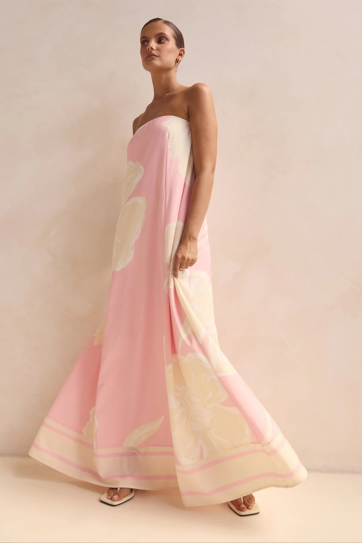 Summer Bloom Smocked Midi Dress