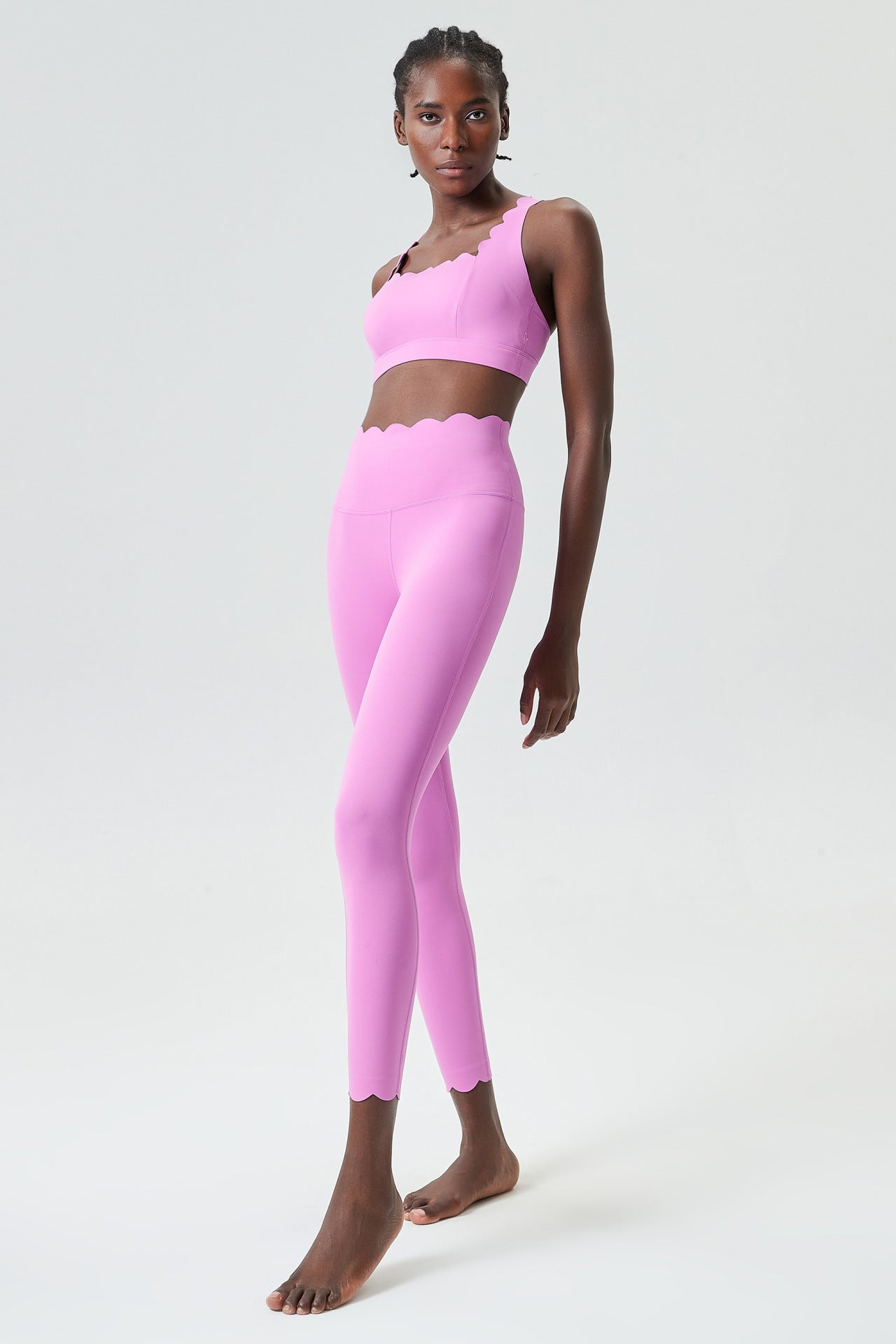 Small Wave Yoga Suit - Women’s Tight Fit Sports Fitness Suit