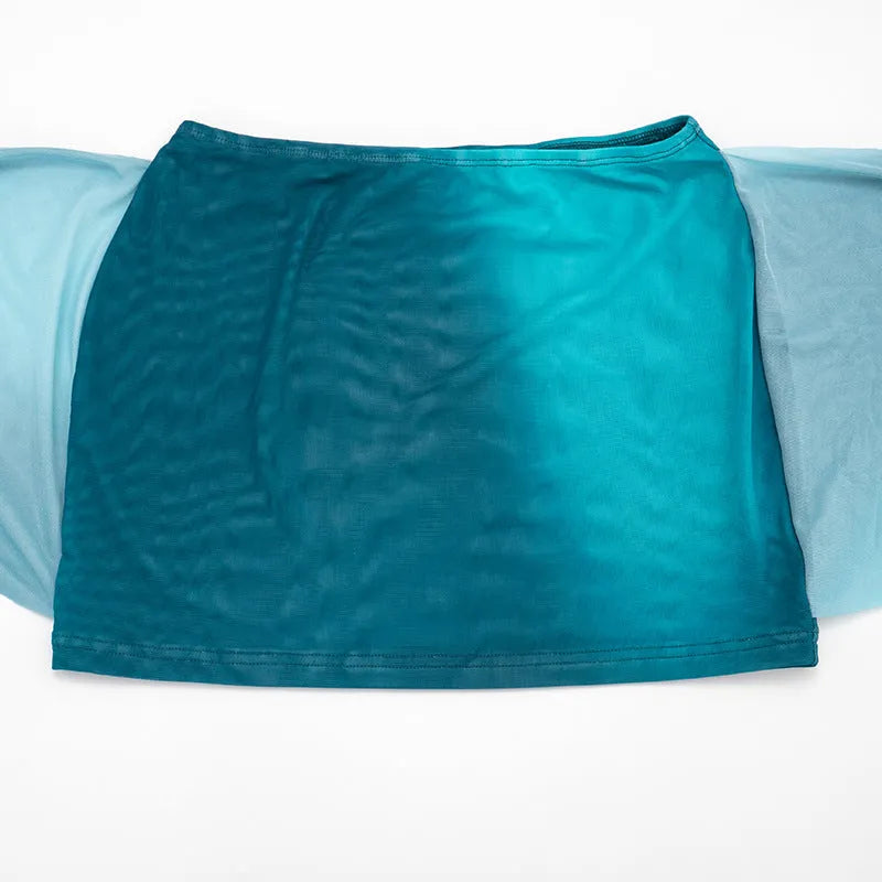 Backless Cowl Neck Top & Short Skirt Two-Piece Set | Cutout Tie Vacation Set | 3 Colors