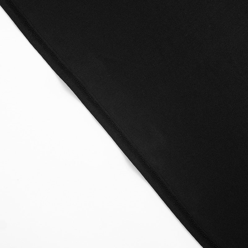 Women’s V-Neck Cutout Bodycon Midi Dress – Slim Fit Pleated Hollow-Out Party Dress