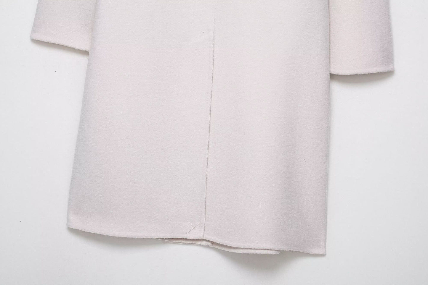 Elegant High-Grade Wool Blended Coat