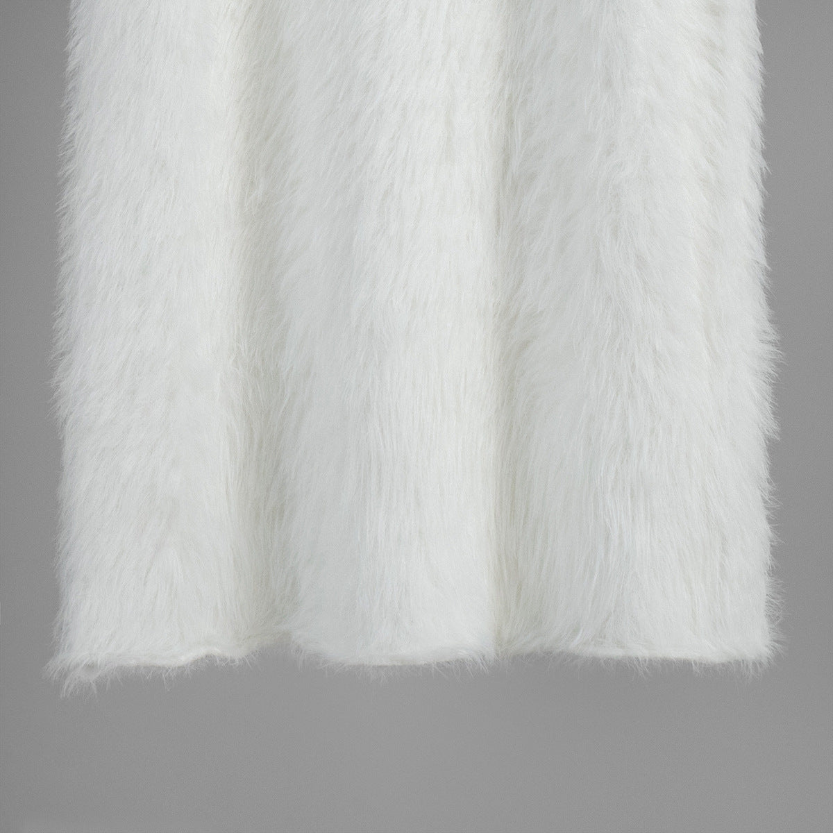 Elegant Knitted Sweater Skirt Set