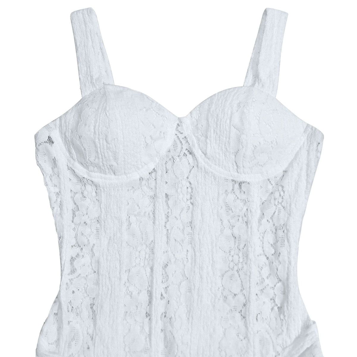 Women's Sheer Lace Maxi Dress – Sweetheart Bodycon Split Dress