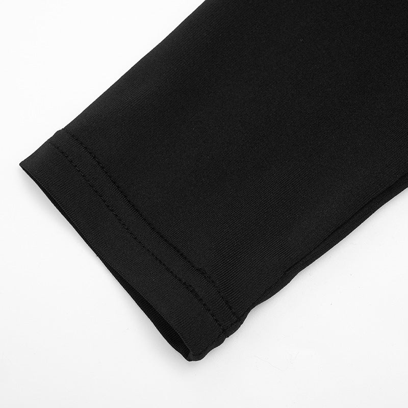 Fur Collar V-Neck Long Sleeve Romper – Elegant Tight-Fitting Autumn Winter Wear