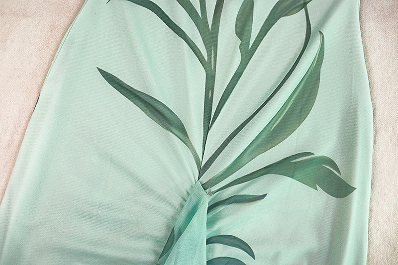 The "Aurelia" Ruffled Cami Dress