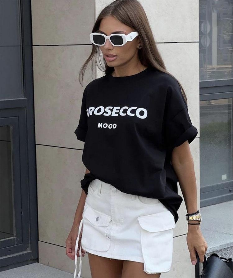 "Prosecco Mood" Graphic Tee