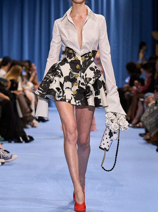 The Rosemont High-Rise Floral Skirt Set